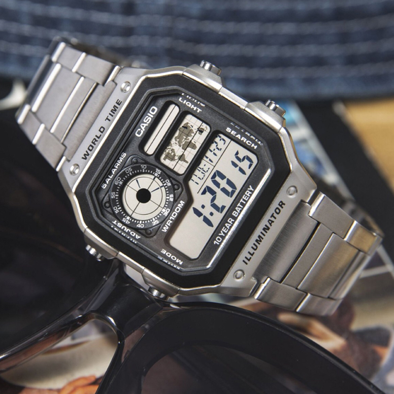 卡西欧(casio) casio卡西欧 海外代购a158wa陈小春同款电子手表a159wa