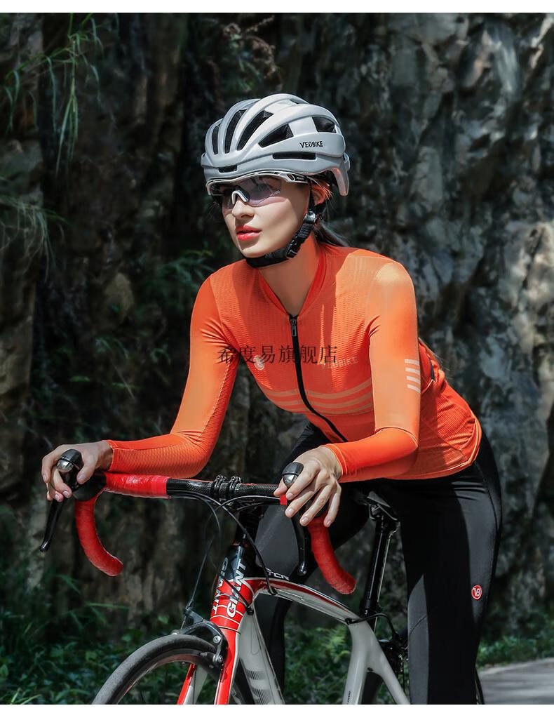 2022新款唯派骑行服女山地车春夏秋季公路自行车骑行衣服长裤装备大码