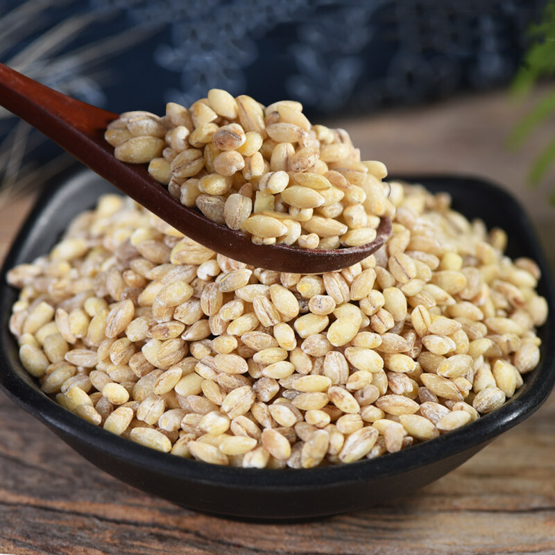 小麦仁麦仁去皮大麦米五谷杂粮煮粥汤去壳小麦仁煲粥小麦500g