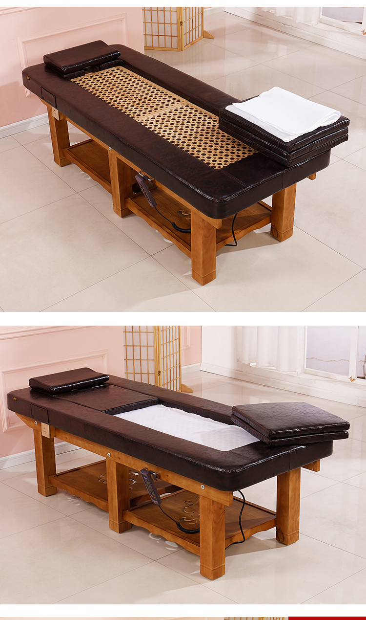 无烟艾灸床美容院专用理疗床全自动中药熏蒸床全身灸养生床家用 新款