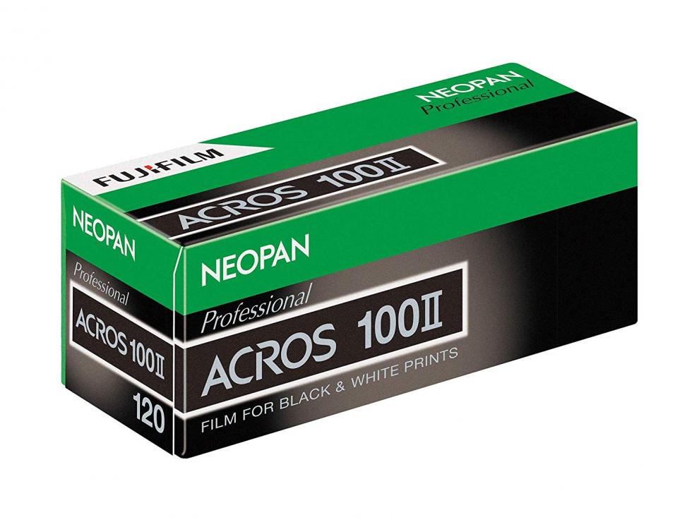 新版黑白富士acros100ii胶卷120底片delta负片eu英国产伊尔福