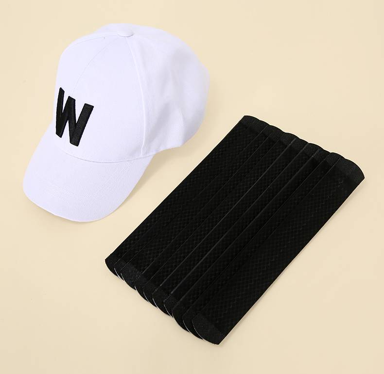 军训帽檐贴 吸汗贴棒球帽垫帽贴防汗透气帽沿贴帽子防脏内贴衣领帽檐