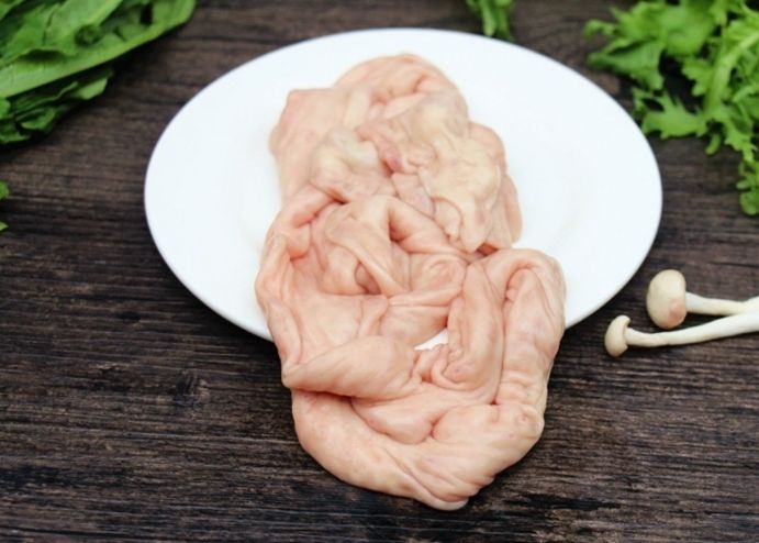 黑猪新鲜猪大肠现杀黑土猪大肠大肠头黑猪肠肥肠生猪肠黑肠子批发林诺