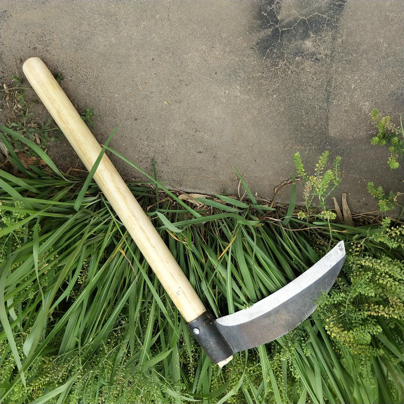 割草刀镰刀割草农用锰钢全钢柴树割韭菜神器收割工具农具大全锐衡一号