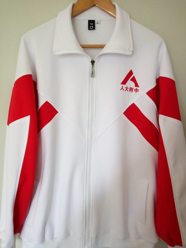 时慕语北京人大附中朝阳学校秋冬季校服人大附中帽衫校服优品定制