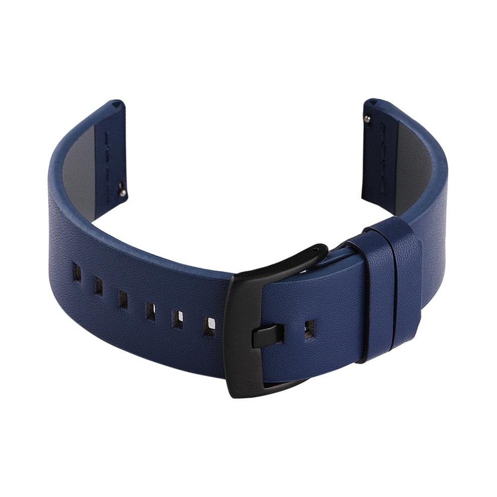 原装品质 华米手表表带color2gtr/gts2/poppro 藏蓝色表带【银扣】