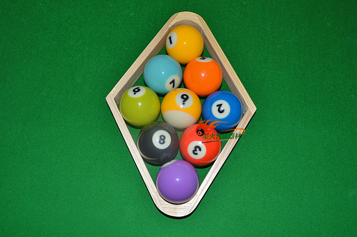 花式9球专用菱形九球摆球框 摆球架台球三角框三角架台球用品配件