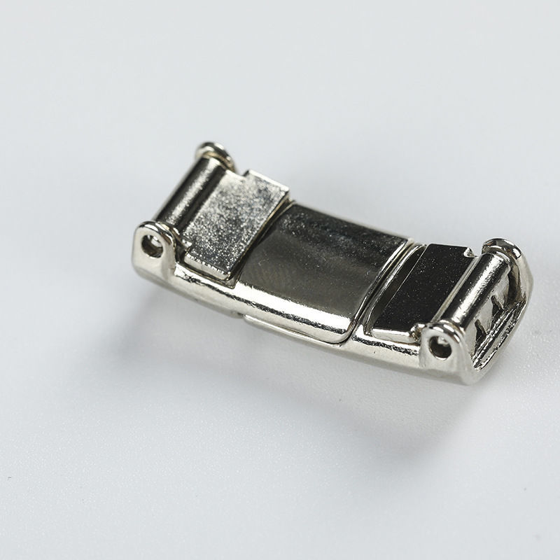 仓梵懒人磁力金属鞋带扣免系免螺丝鞋扣鞋材配件弹力鞋带懒人鞋扣银色