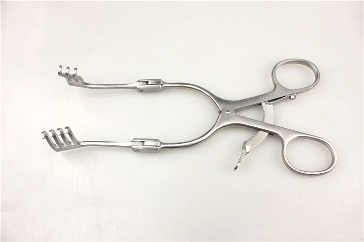 jz上海金钟骨科手术器械医用皮肤肌肉乳突牵开器组织撑开钳可变换角度