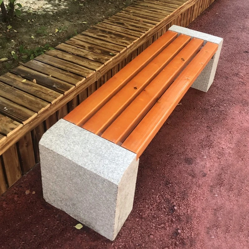 Meow Rattan Outdoor Marble Park Chair Bench Scenic Stone Preservative Wood School Square Meow Rattan Outdoor Marble Park Chair, Rattan Outdoor Bench Seat