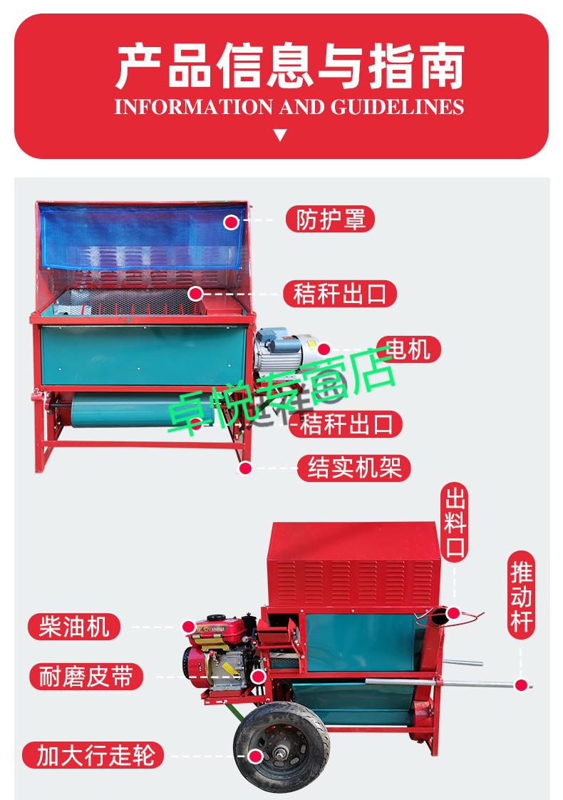 油菜籽脫粒機收割機打油菜籽工具家用多功能油菜機打水稻小麥機油菜籽