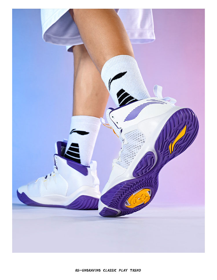 李宁暴风篮球鞋男2021新款实战场地鞋减震耐磨水泥地韦德之道运动鞋