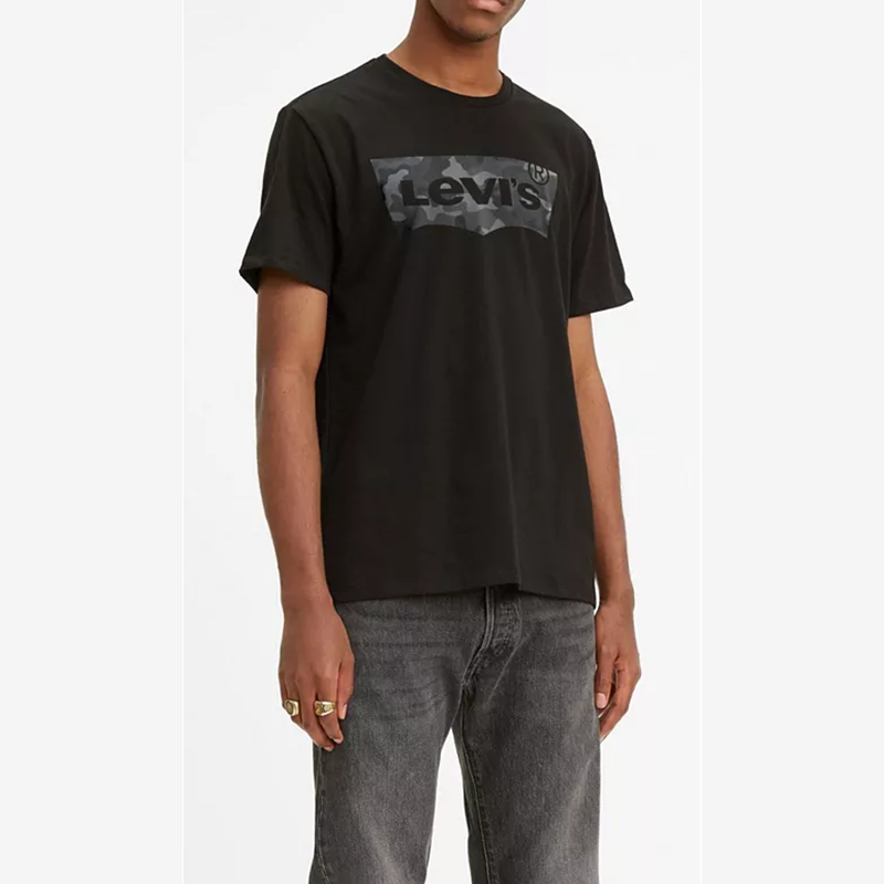 levis李维斯短袖t恤男款时尚休闲百搭圆领大logo纯棉新款春夏款core37