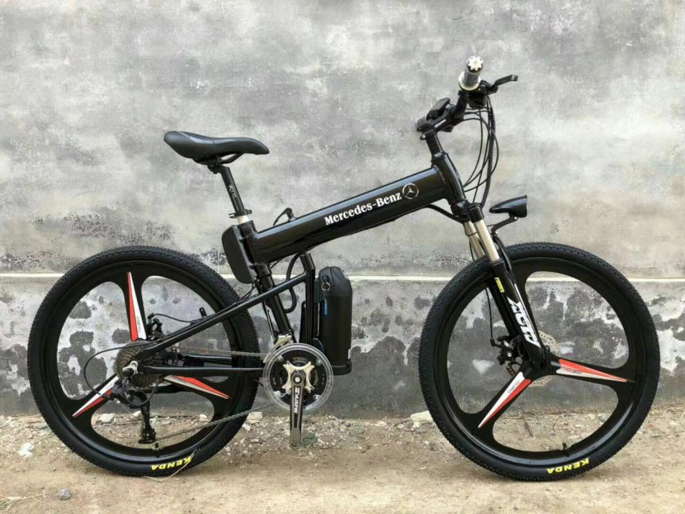 【全新升级】26寸奔驰电动奔驰26寸助力电动自行车男女士锂电池变速