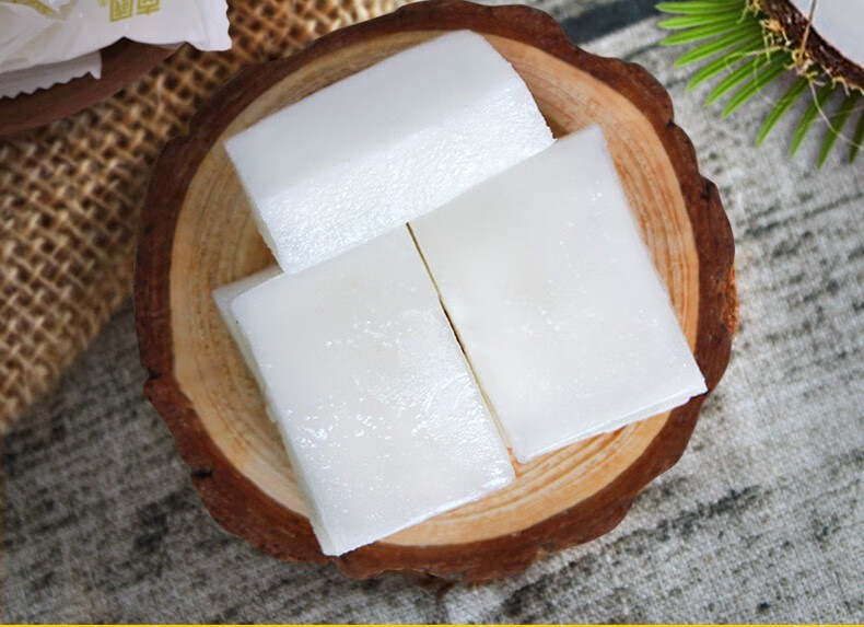 海南特产南国椰子糕椰子软水果软糖休闲小食椰子糕200g1袋