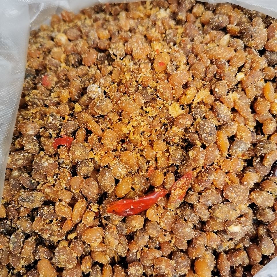 橙伯乐汉中豆豉镇食陕西特产农家纯手工自制下饭菜炒腊肉四川味2斤装