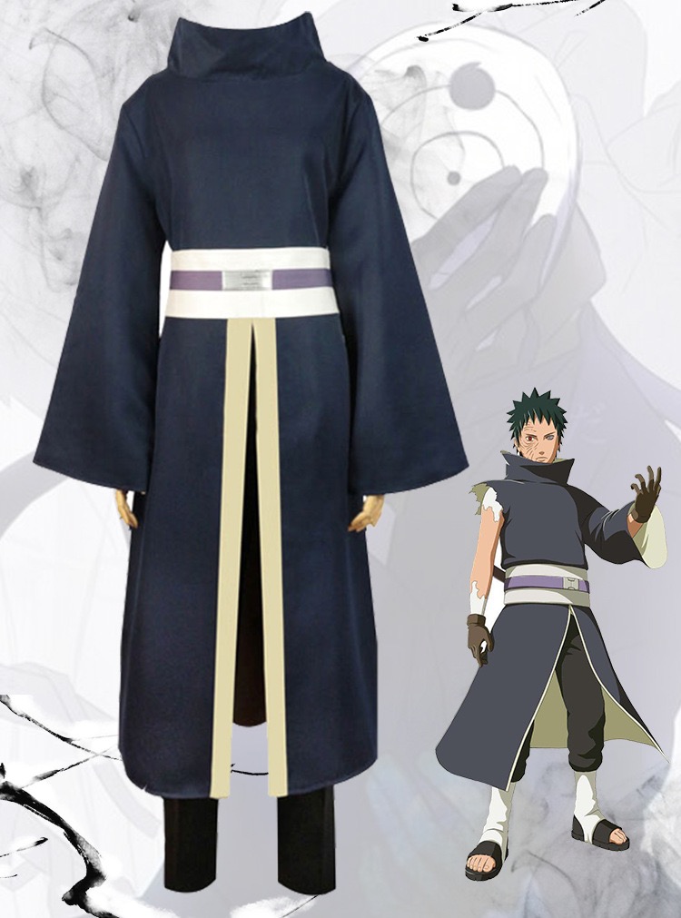 白面具带土cos 宇智波带土cos服 面具男火影晓组织阿飞cosplay服装