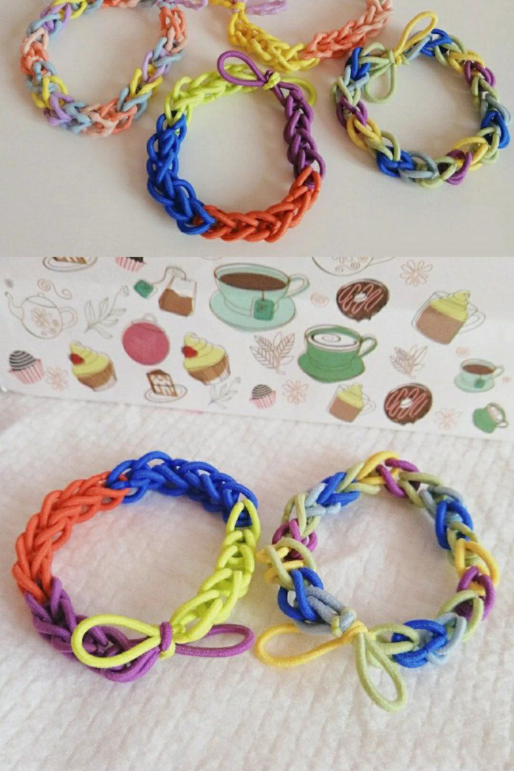 情侣手环送闺蜜皮筋ins手工iy礼物编织手链 情侣闺蜜:100个【可以编4