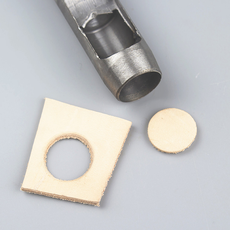 工具皮革精钢冲子120mm空心圆铳子打孔冲子皮带打孔冲子圆冲19mm冲子
