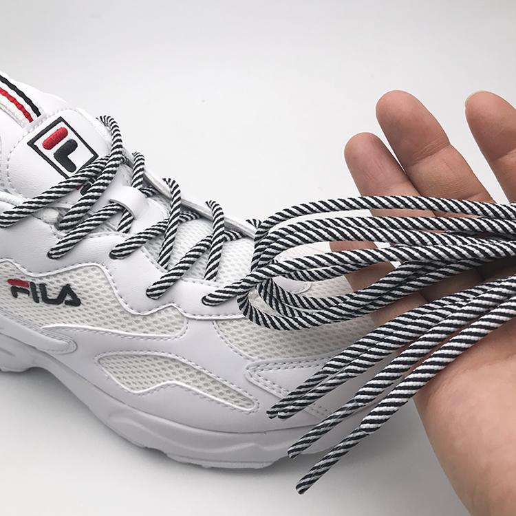 圆形鞋带适配耐克aj1aj李宁安踏老爹鞋破坏者ray子弹华莱士dlta鞋带