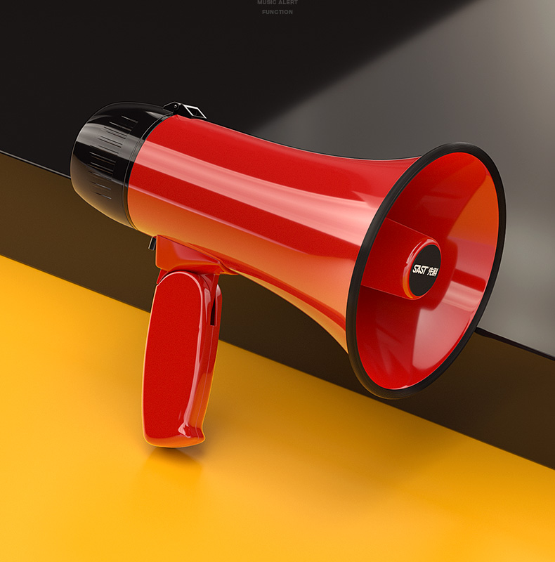 先科sast手持喊话器扩音器摆摊货叫卖可录音便携广告地摊小型嗽叭播放