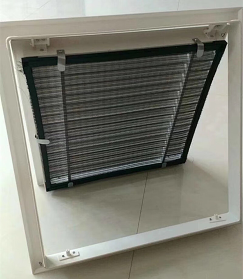 空调滤网整卷价格黑色回风口过滤网片出风口百叶新风口过滤网中央空调
