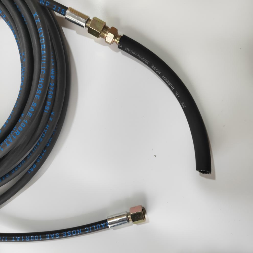 高压带钢丝氧气管焊割煤气管乙炔丙烷气割管子耐火耐磨割枪防烫管25米