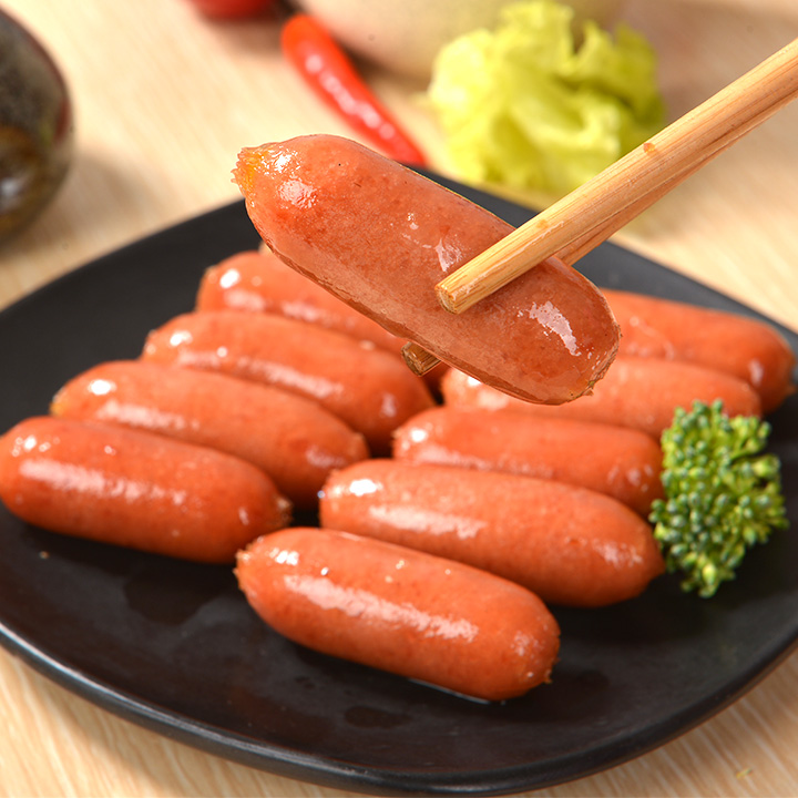 炫彩小丸子亲亲肠鱼豆腐火锅丸子麻辣烫关东煮丸子食材红色