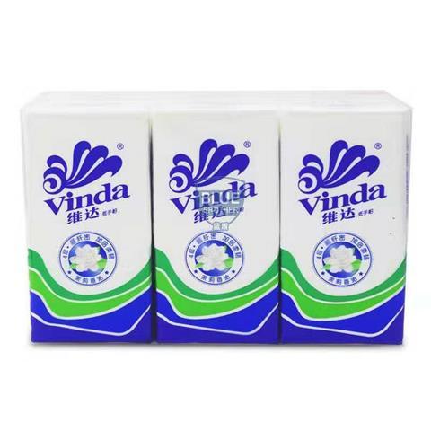 维达纸巾小包手帕纸餐巾纸小包装小包纸香味便携式随身卫生纸 8组48包