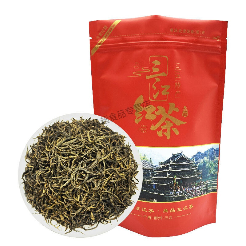 三江红茶芊芊鲜2021新茶广西三江特产红茶茶叶浓香型金骏眉50-250g