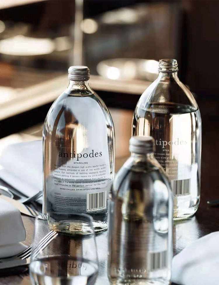 500m*24瓶装antipodes寰彼天然矿泉水新西兰绮怡拓地500ml*24瓶 瓶(无