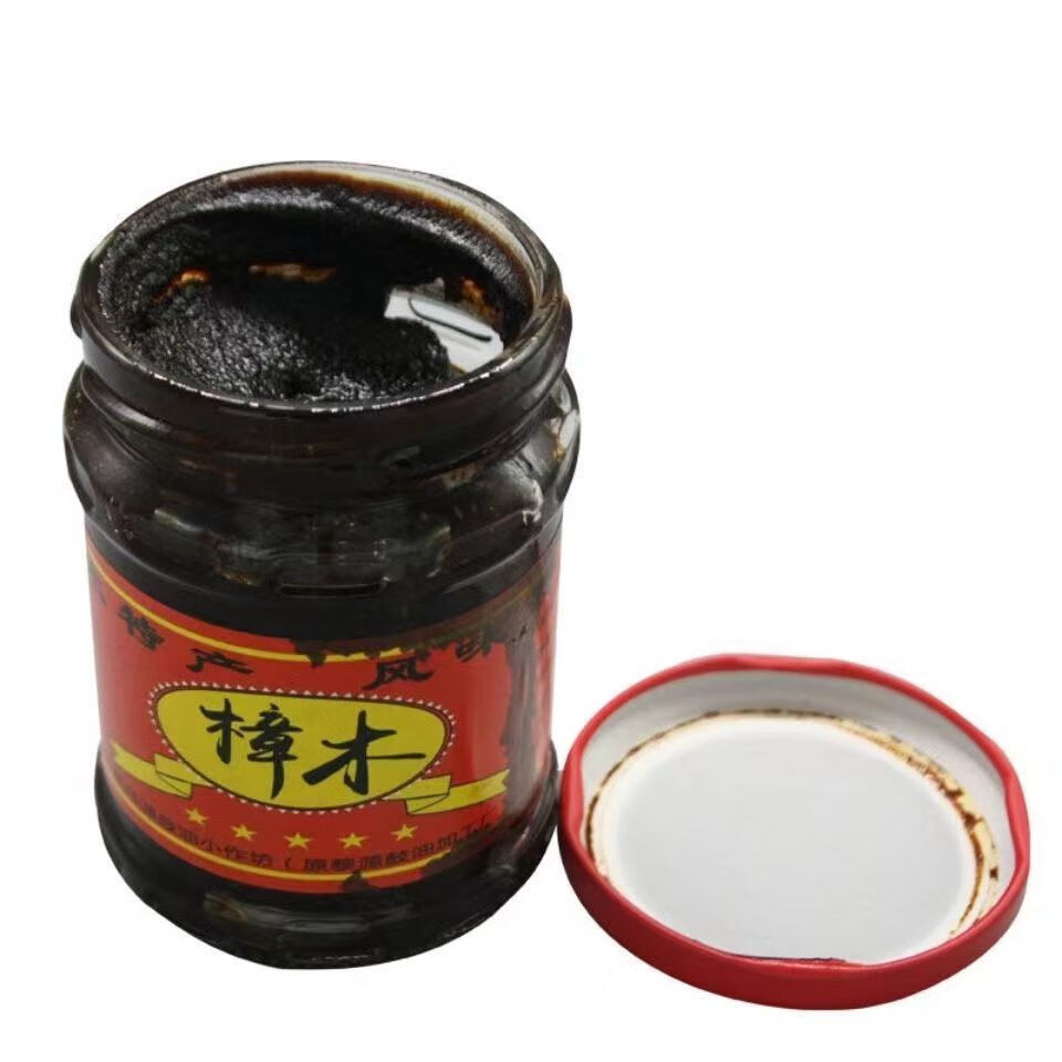 樟木豉油膏广西玉林特产豉油膏 黑豆固体酱油酱香味鲜250克瓶华海春