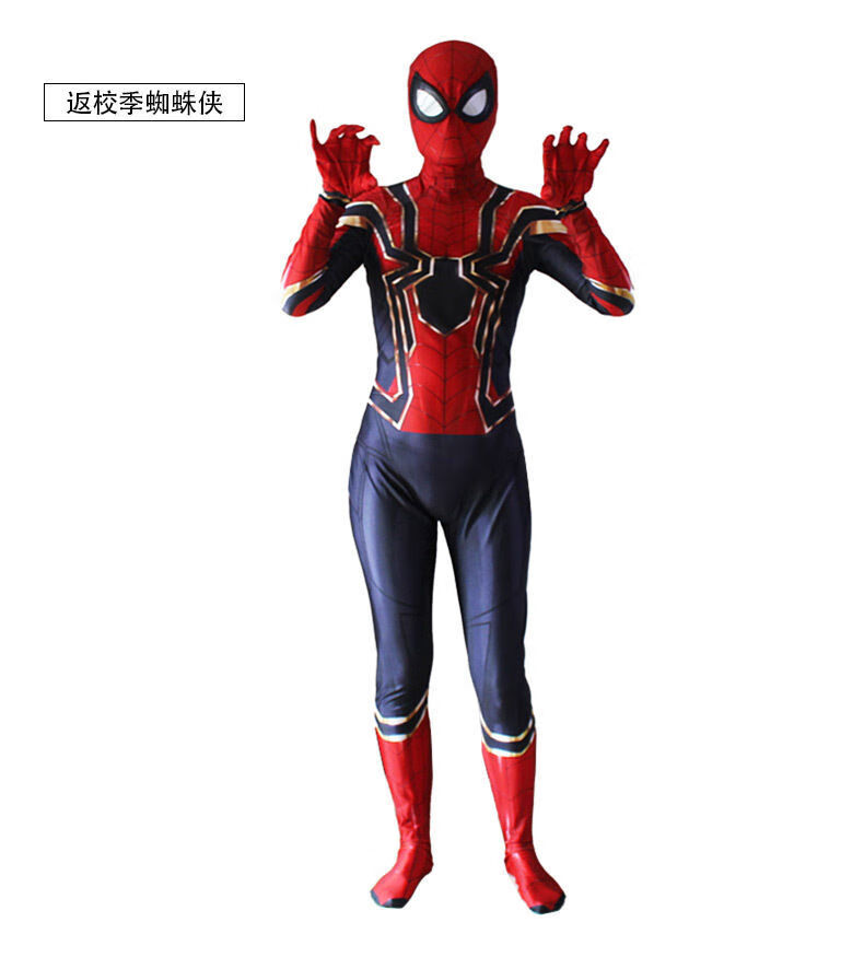 英雄远征 毒液 连体紧身衣蜘蛛侠系列角色扮演儿童服同款cos装男服