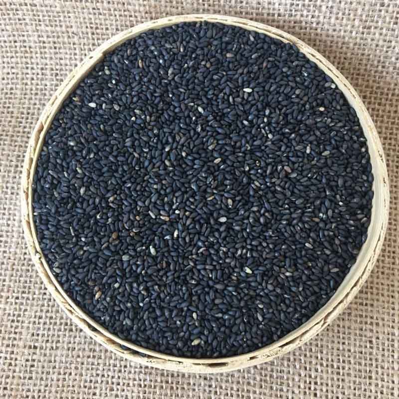 新货熟黑芝麻生黑芝麻熟白芝麻生白芝麻即食无沙颗粒饱满一斤一袋生白