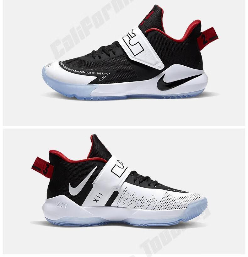 旗舰官方同款 莆田纯原lbj12代詹姆斯使节12篮球鞋xii湖人紫黄金气垫