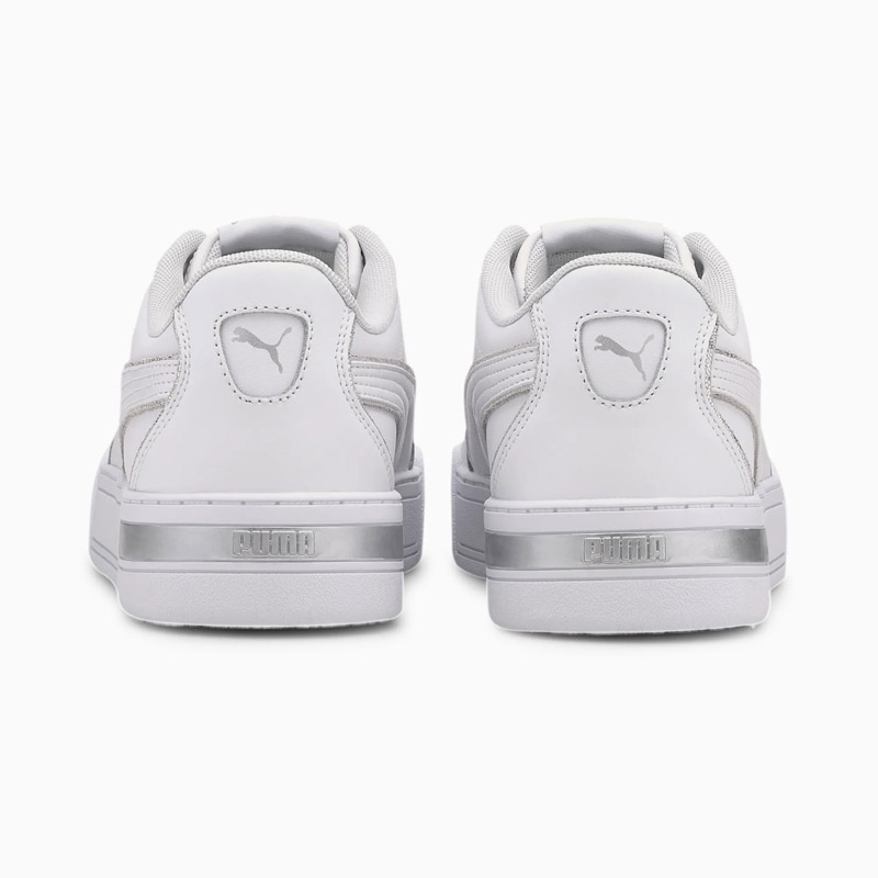 puma彪马女鞋板鞋小白鞋休闲运动鞋金属银metallicjx374797pumawhite