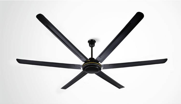 海娜百谷复古吊扇80吋黑色吊扇王特大2米工业吊扇复古吊扇饭堂咖啡室