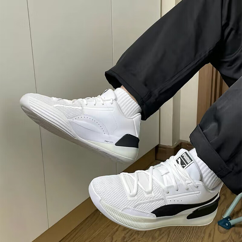 彪马(puma) hardwood库兹马低帮缓震实战篮球鞋 194454 194454-02 39