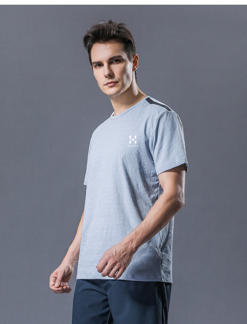 火柴棍t恤 haglofs火柴棍速干t恤男户外排汗透气大码宽松速干衣美式吸