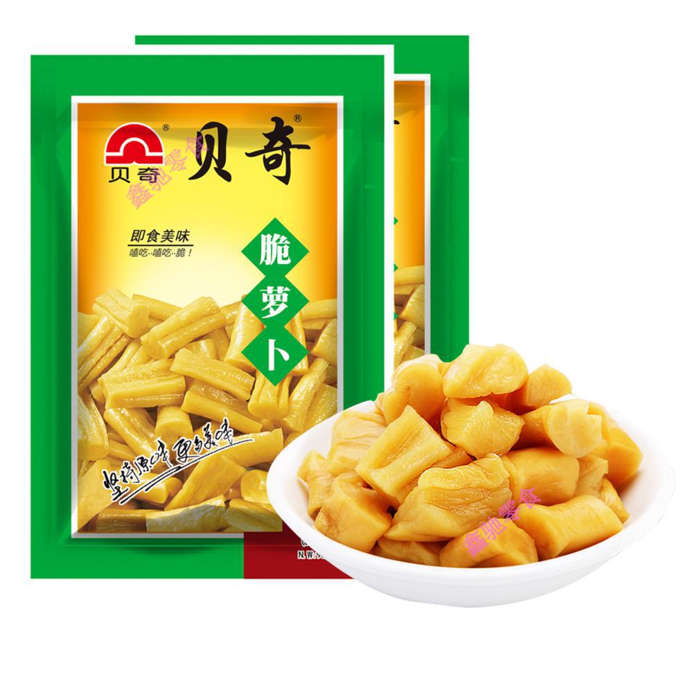 福州贝奇脆萝卜干90g*20包有不辣特产脯即食下饭开味菜 萝卜干90g