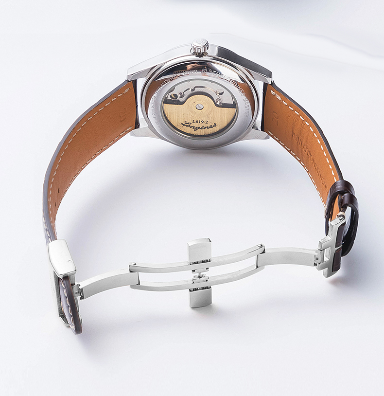 原装适用浪琴皮手表带男女名匠原装蝴蝶扣表链代用嘉岚军旗瑰丽康卡斯