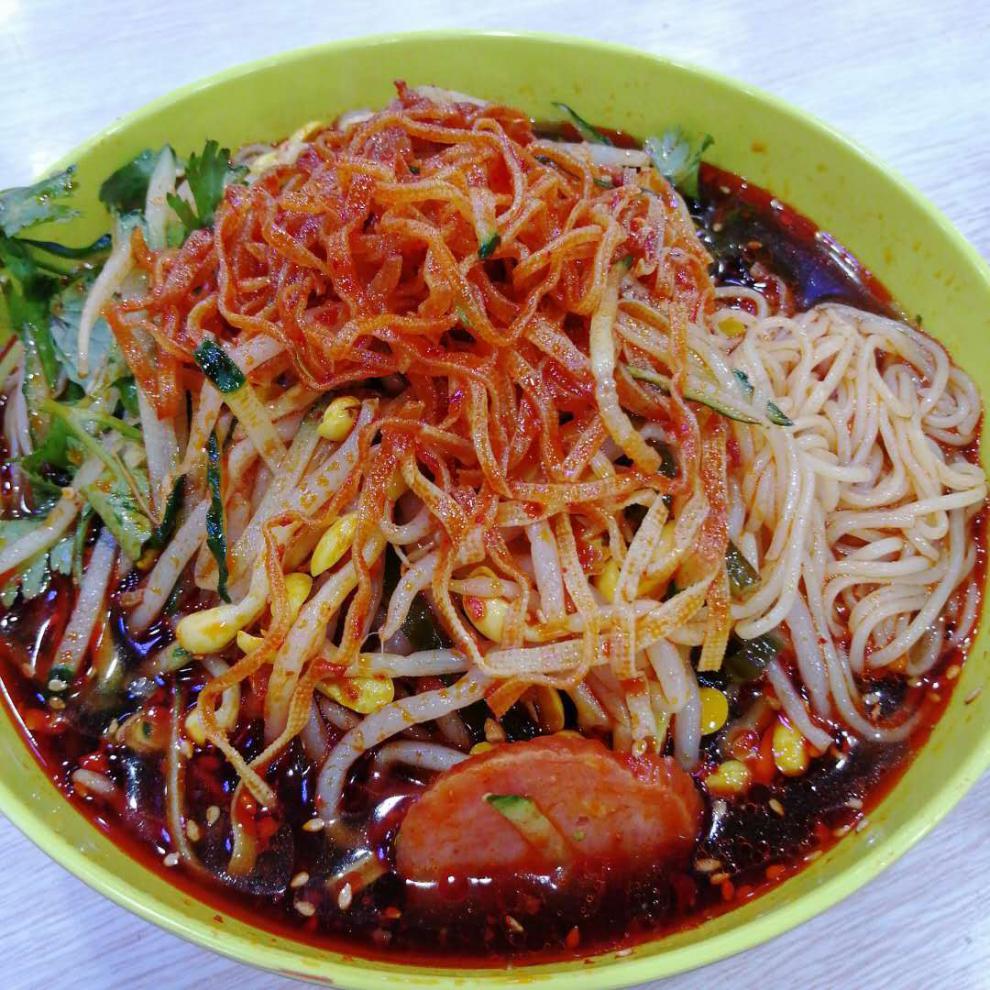 三姐妹拌面佳木斯拌面三姐妹冷面朝鲜族正宗新鲜宇花拌面冷面3袋冷面