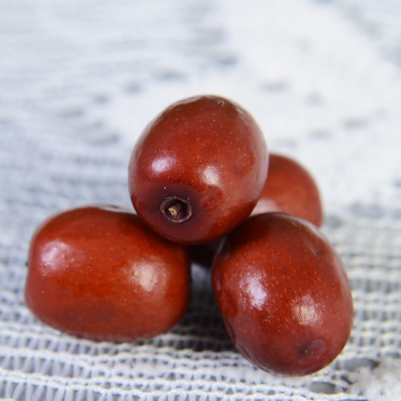 新鲜甜酸枣野山枣小红枣马牙枣酸枣粒孕妇零食400克大野生甜酸1袋