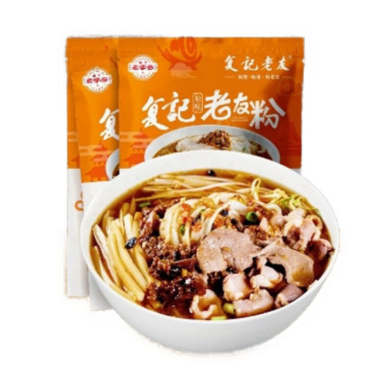 老友粉扁粉广西特产老南宁味道复记老友粉袋装酸辣粉扁粉切粉干粉邕州