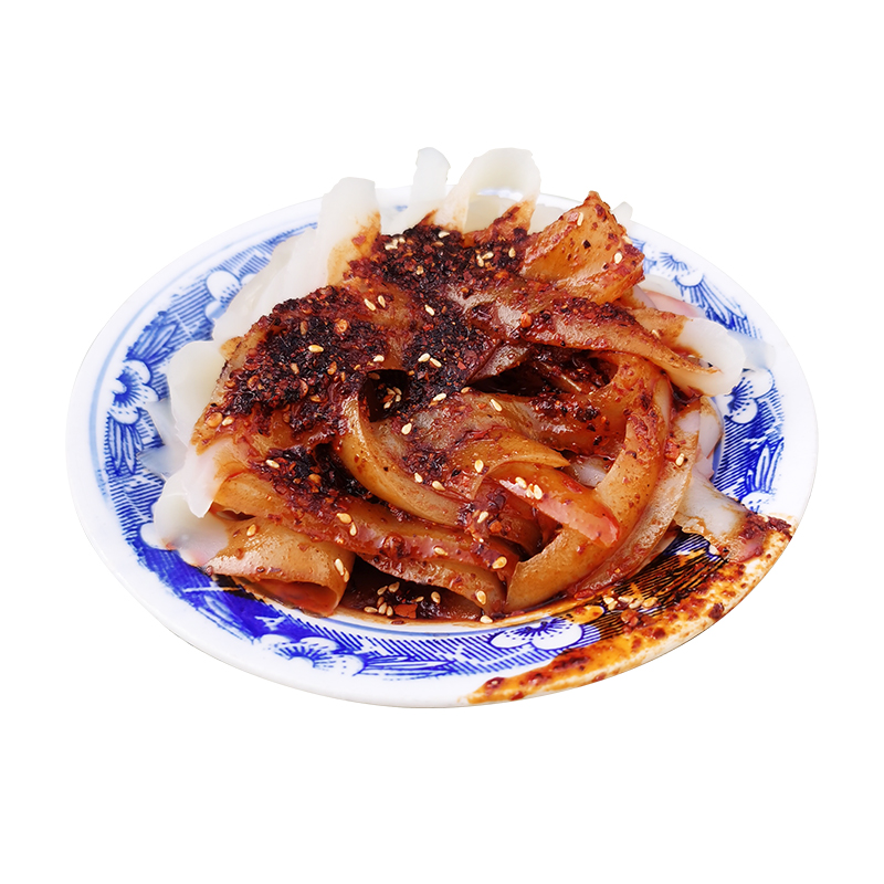 甘肃天水担担凉粉三阳川正宗豌豆粉面手工碗团凉皮真空开袋即食6碗装