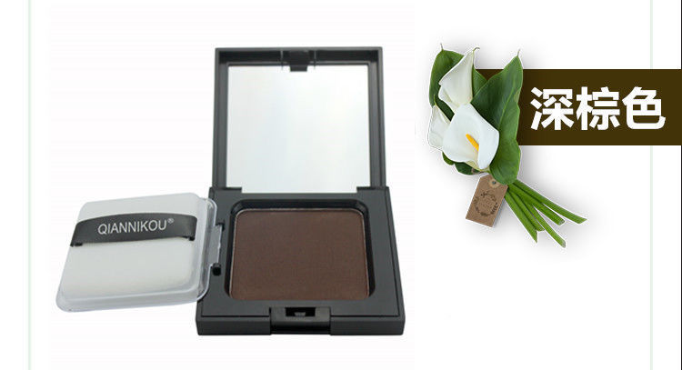 孕妇可用一次性染发粉饼天然植物孕妇可用不伤发快速遮白发染发粉饼