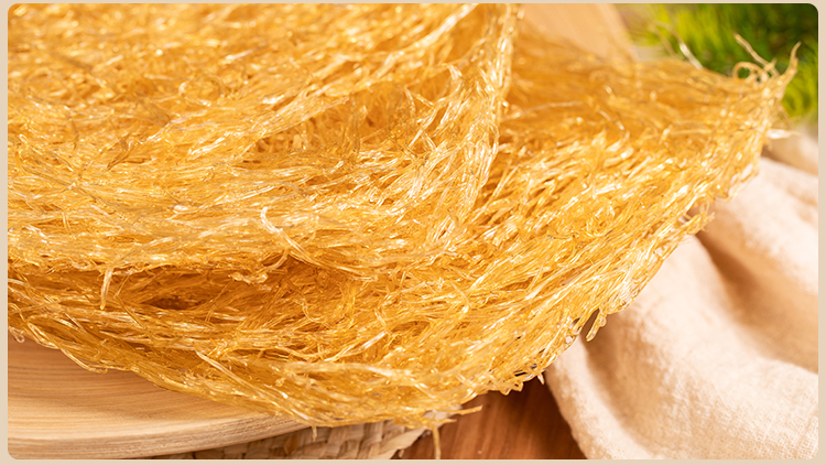 魃鲜翅针翅胶翅丝佛跳墙碗仔翅食材素翅风味粉丝干货400g