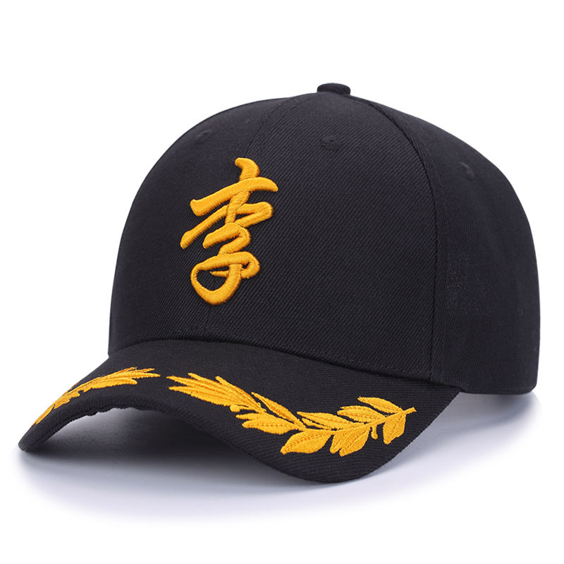 新品帽子定制logo刺绣印字广告帽定做定制帽子百家姓帽子棒球帽刺绣