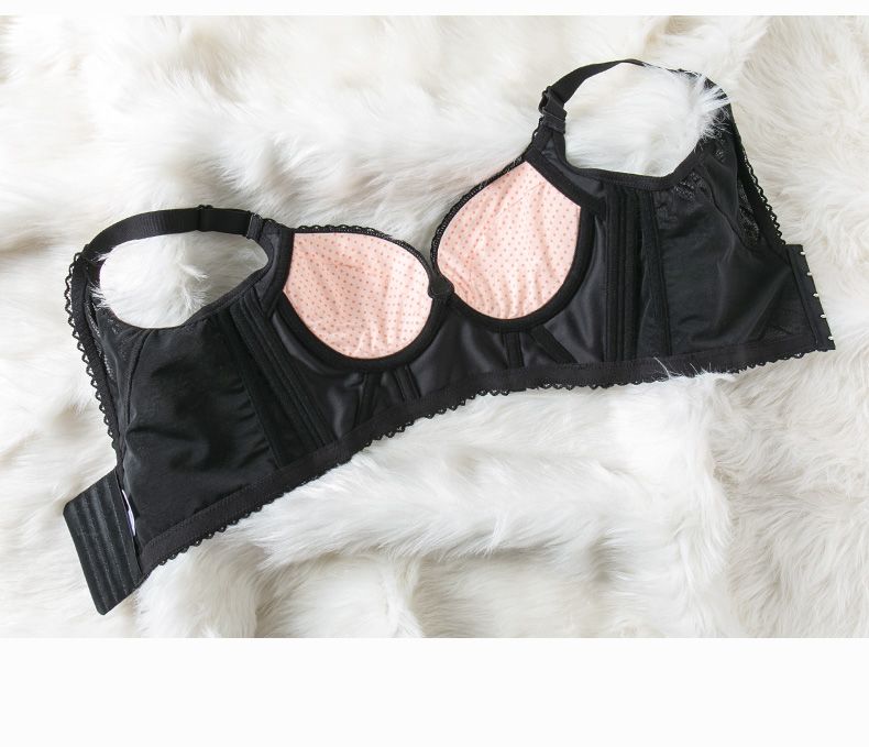 hkaq美容院同款香港御塑剪标处理调整型内衣女文胸聚拢小胸中厚侧收