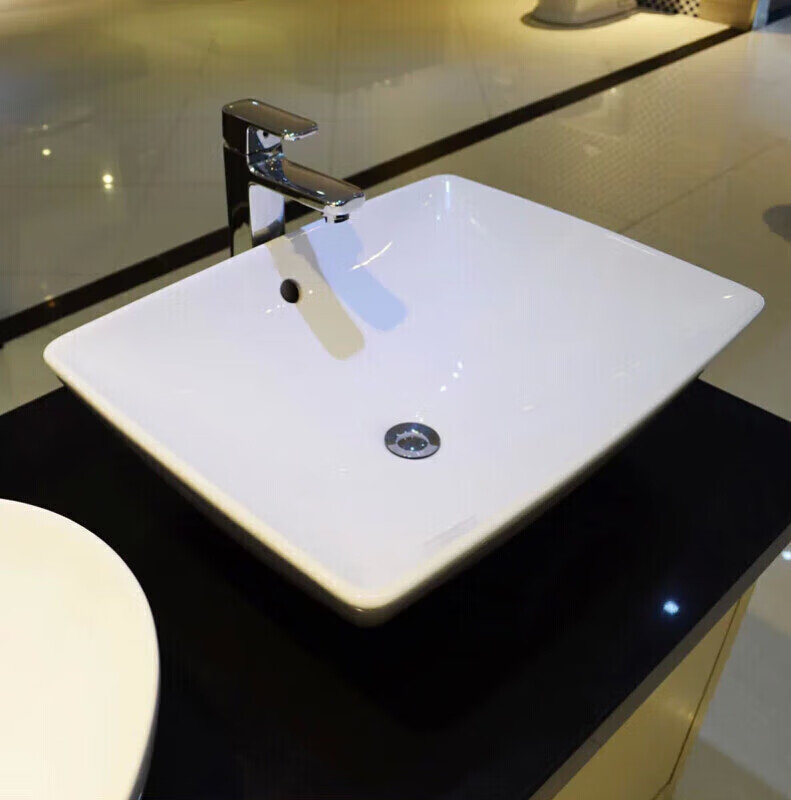 日本卫浴toto洗手盆单盆台上盆洗手池台盆面盆家用陶瓷盆方形洗脸盆